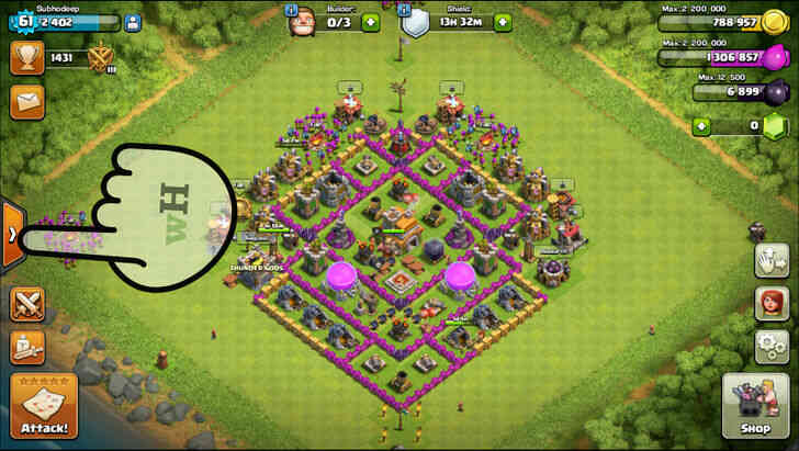 Image intitulee Defi Amical dans Clash Of Clans1 partie 1 & 2